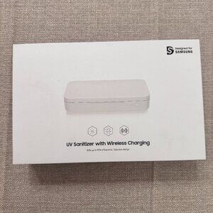 Samsung UV Sanitizer with 10W Wireless Charging Box White GP-TOU020